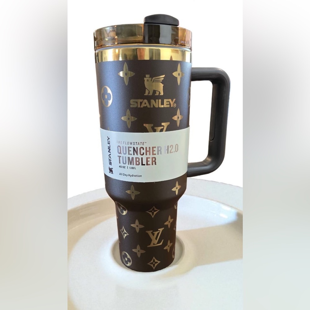 Stanley Brown Patterned Travel Mug